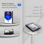 هارددیسک اینترنال وسترن دیجیتال مدل Blue WD10EZEX ظرفیت 1 ترابایت (کارکرده) - تصویر 9