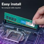 رم دسکتاپ DDR4 تک کاناله 3200 مگاهرتز CL22 کروشیال مدل PC4-25600 ظرفیت 8 گیگابایت - تصویر 2