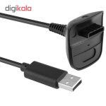 کابل شارژ دسته ایکس باکس 360 مدل X60 - تصویر 2