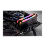 رم دسکتاپ DDR4 دو کاناله 3200 مگاهرتز CL16 کورسیر مدل VENGEANCE RGB PRO ظرفیت 32 گیگابایت (جعبه باز شده) - تصویر 2