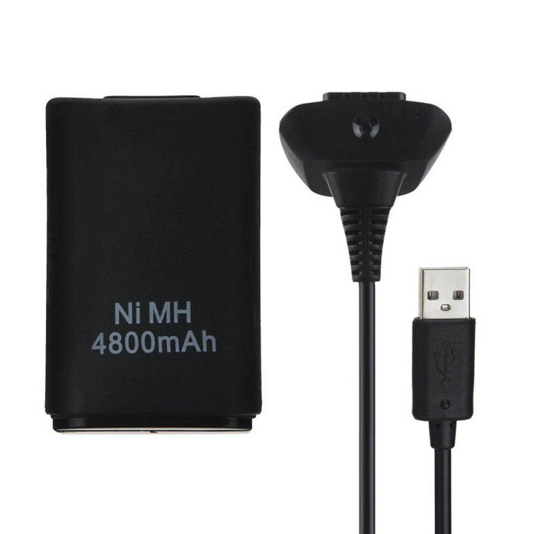 527e44e8c71df22926e9355ec8aab32517e13785_1659175509 باتری و شارژر دسته بازی ایکس باکس 360 مدل X_PLUS - تصویر 1