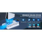 پایه فن کنسول و شارژر دسته بازی مدل COOLING STAND YH-55-1 - تصویر 8