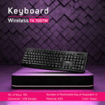 کیبورد بی سیم تسکو مدل TK 7007W - تصویر 4