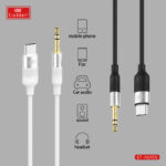 کابل تبدیل AUX به USB-C ارلدام مدل AUX55 طول 1 متر - تصویر 4