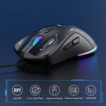 موس مخصوص بازی اونیکوما مدل CW917 - تصویر 8