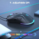 موس مخصوص بازی اونیکوما مدل CW917 - تصویر 10